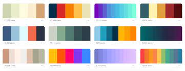 The Artistry of Color Palettes: Unlocking Visual Harmony and Captivating Designs