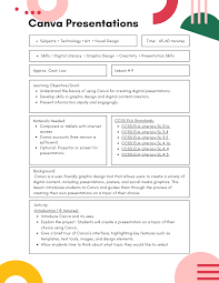 Crafting Engaging Graphic Design Lesson Plans: A Creative Approach to Teaching Design Principles