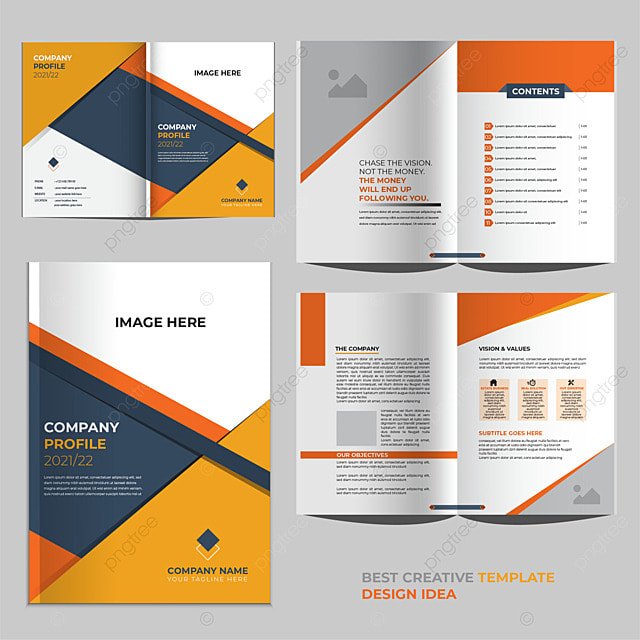 Unlocking Creative Potential: Company Profile Design Inspiration Unleashed