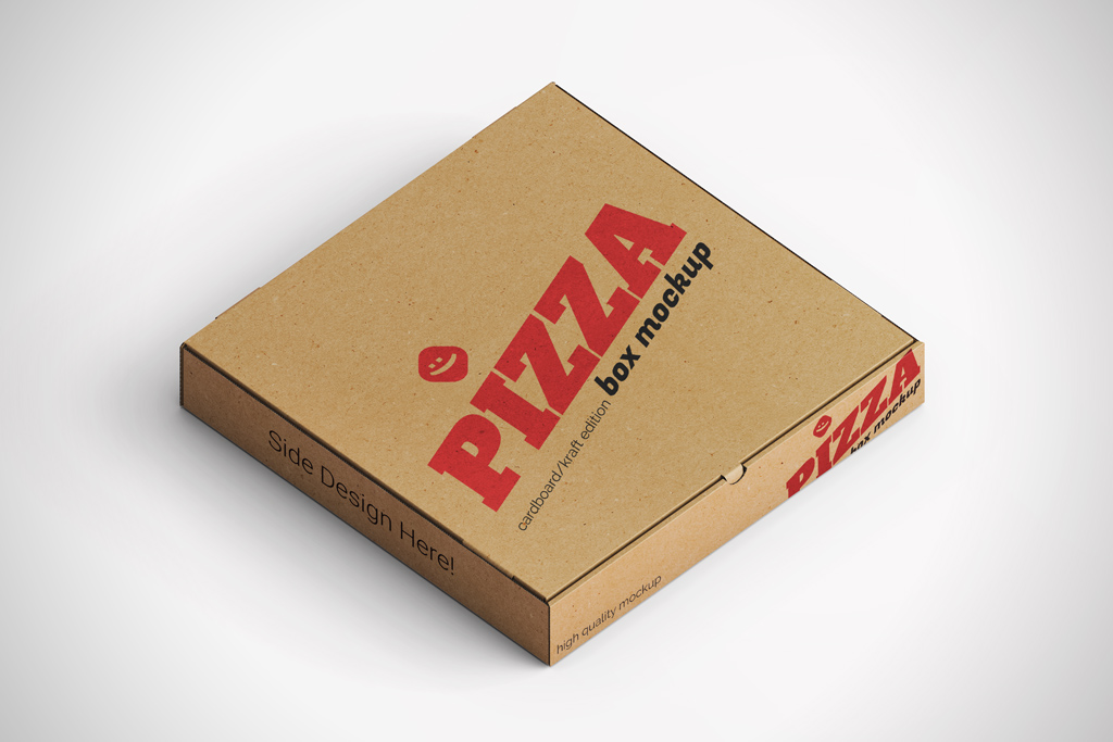Unlock Your Design Potential with Pizza Box Mockup Free Downloads