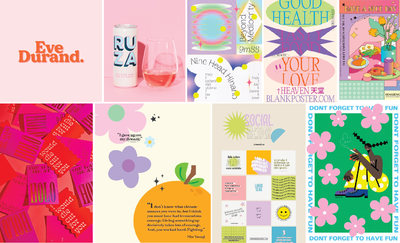 Exploring the Vibrant Graphic Design Color Trends of 2022